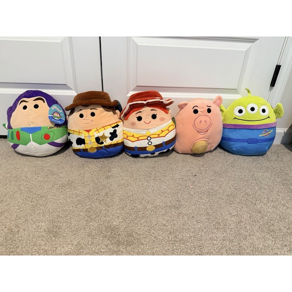 Disney Toy Story Squishmallows 10” Plush Set Of 5 -Brand New
